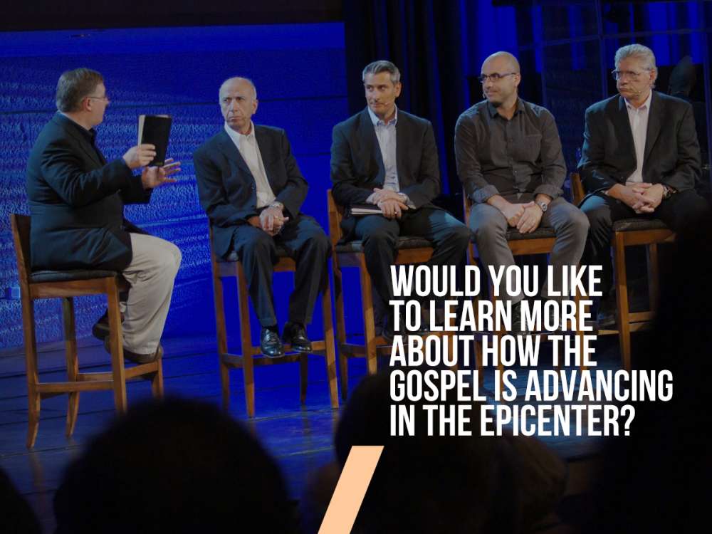 Would you like to learn more about how the Gospel is advancing in the Epicenter?