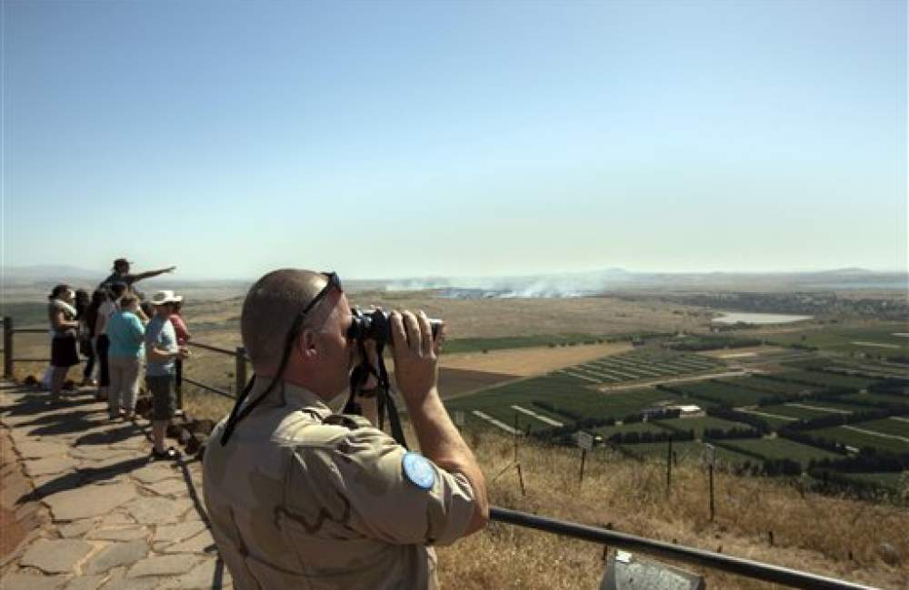 Pray with us . . . for peace and security on the Israeli-Syrian border