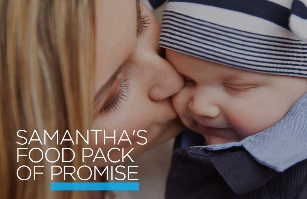 Samantha’s Food Pack of Promise