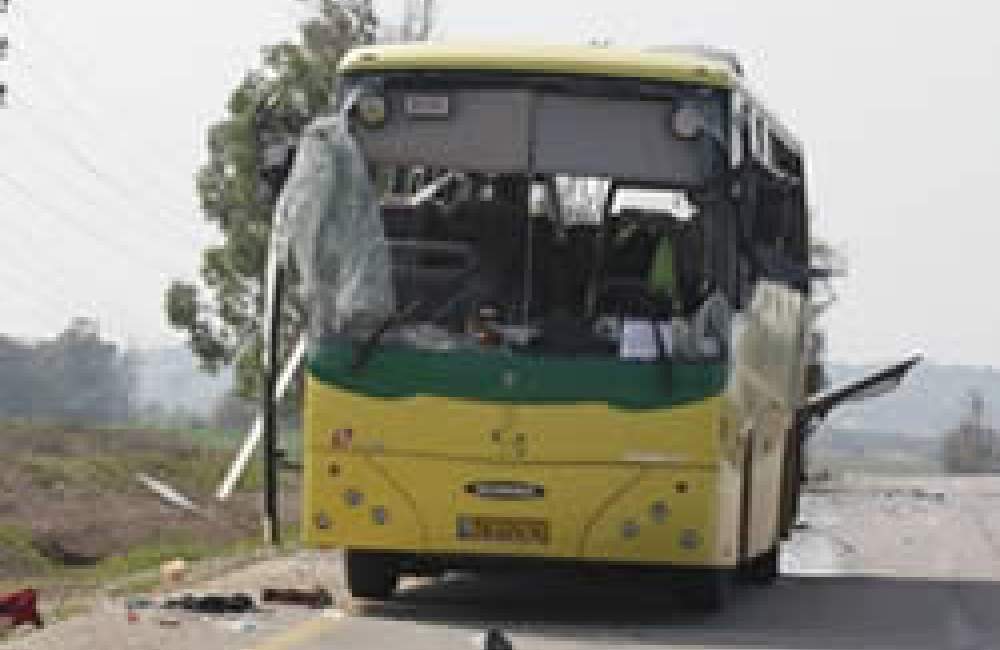 Israeli School Bus Hit by Missile