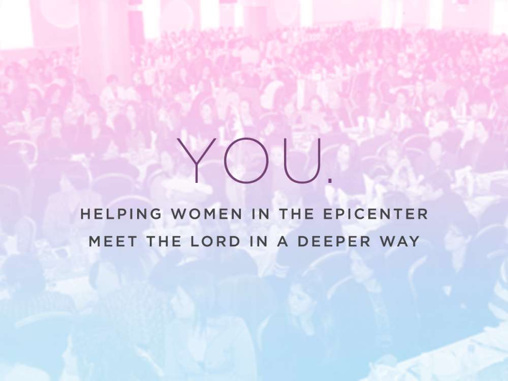 You. Helping women in Israel meet the Lord in a deeper way